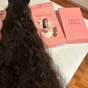 INH ponytail brown Clip extension